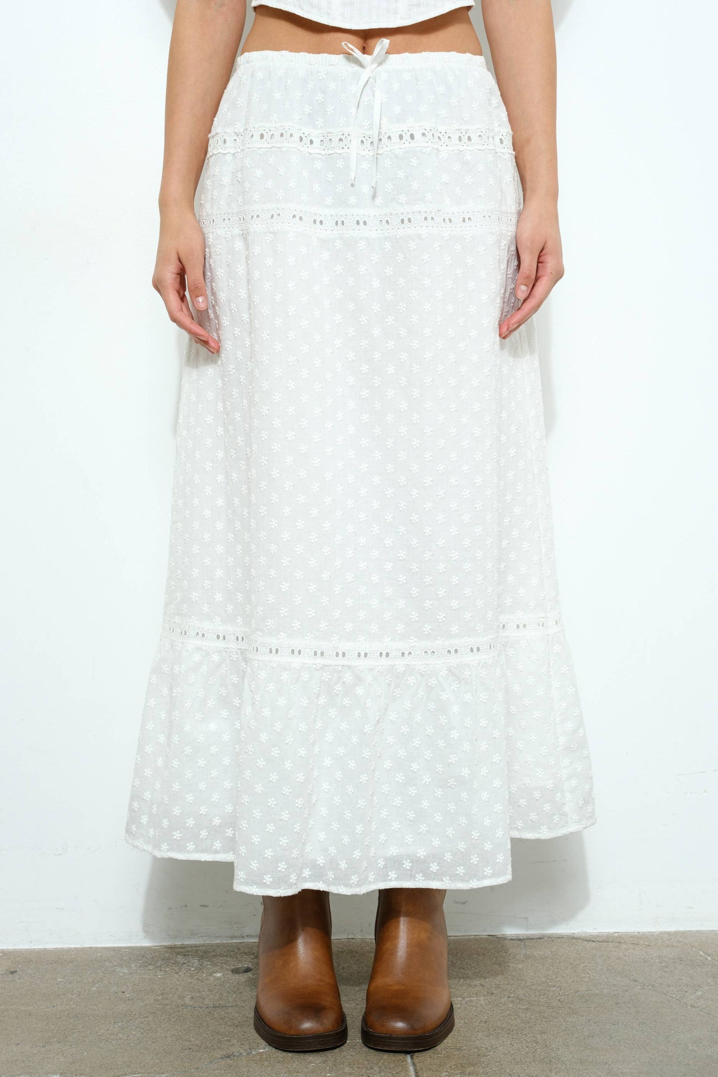 junie skirt - off white
