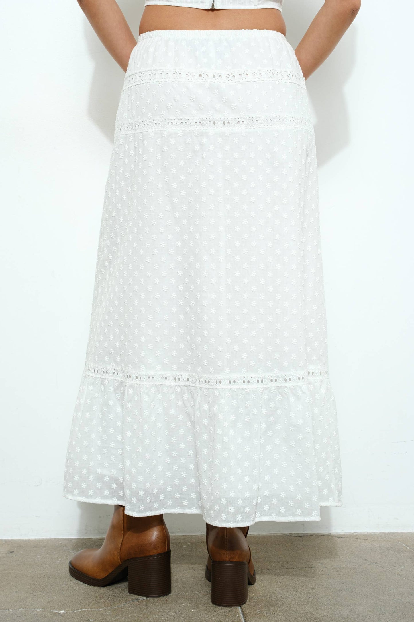 junie skirt - off white