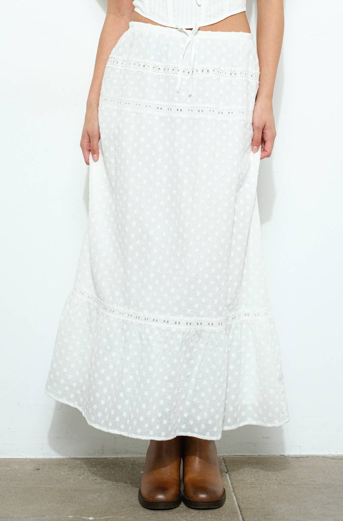junie skirt - off white