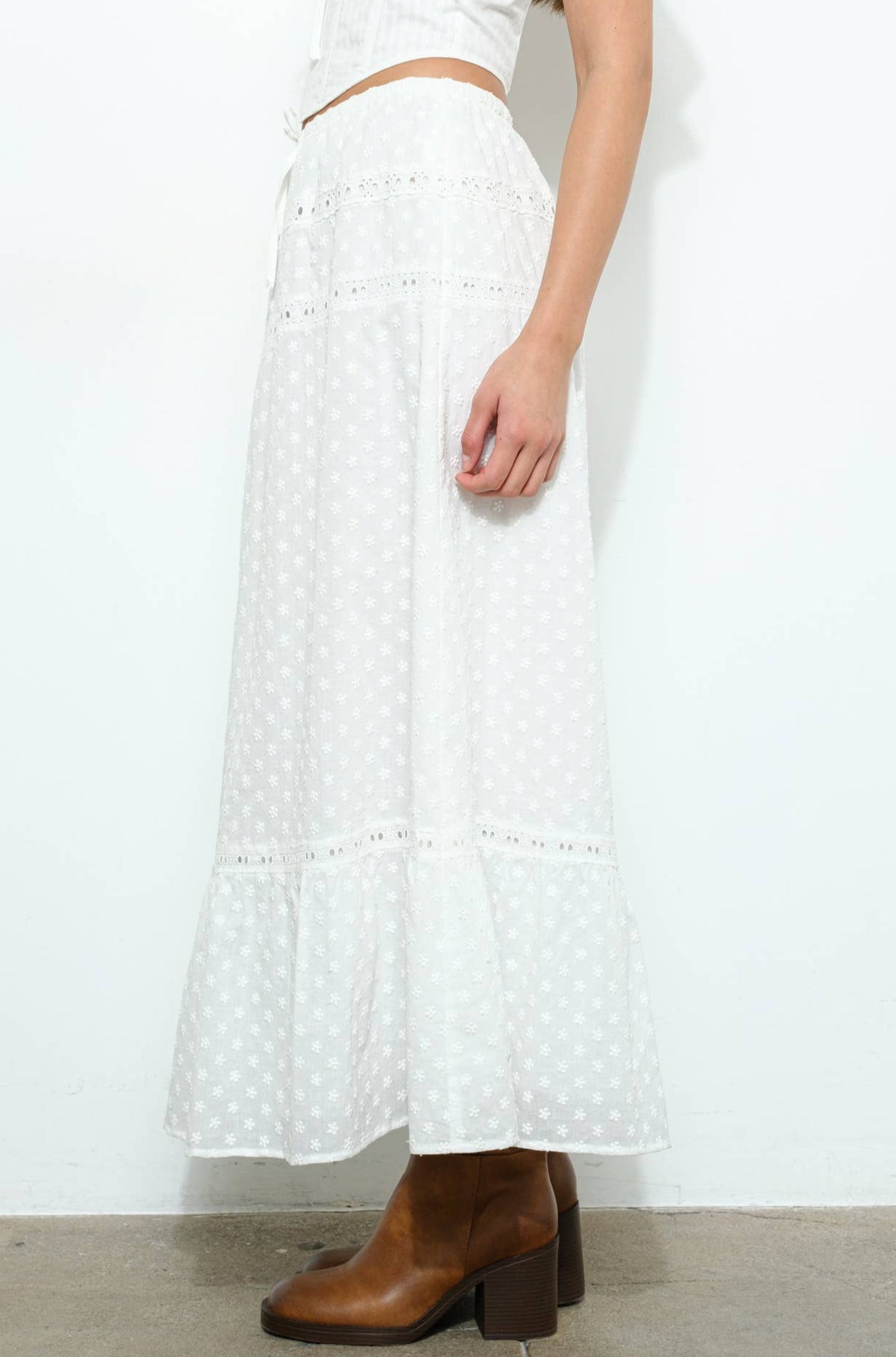 junie skirt - off white