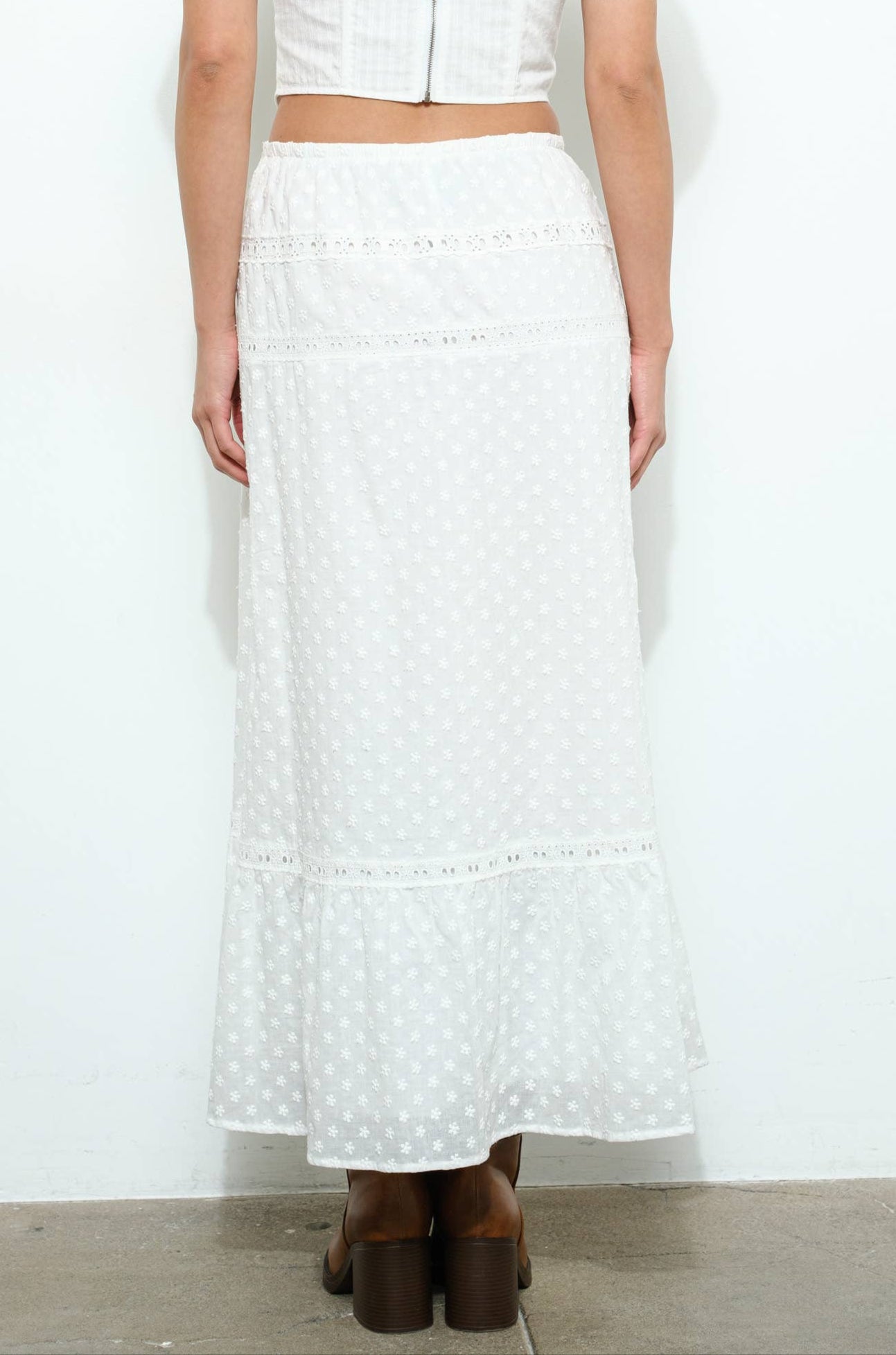 junie skirt - off white