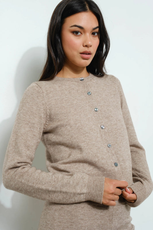 devyn cardigan - mocha
