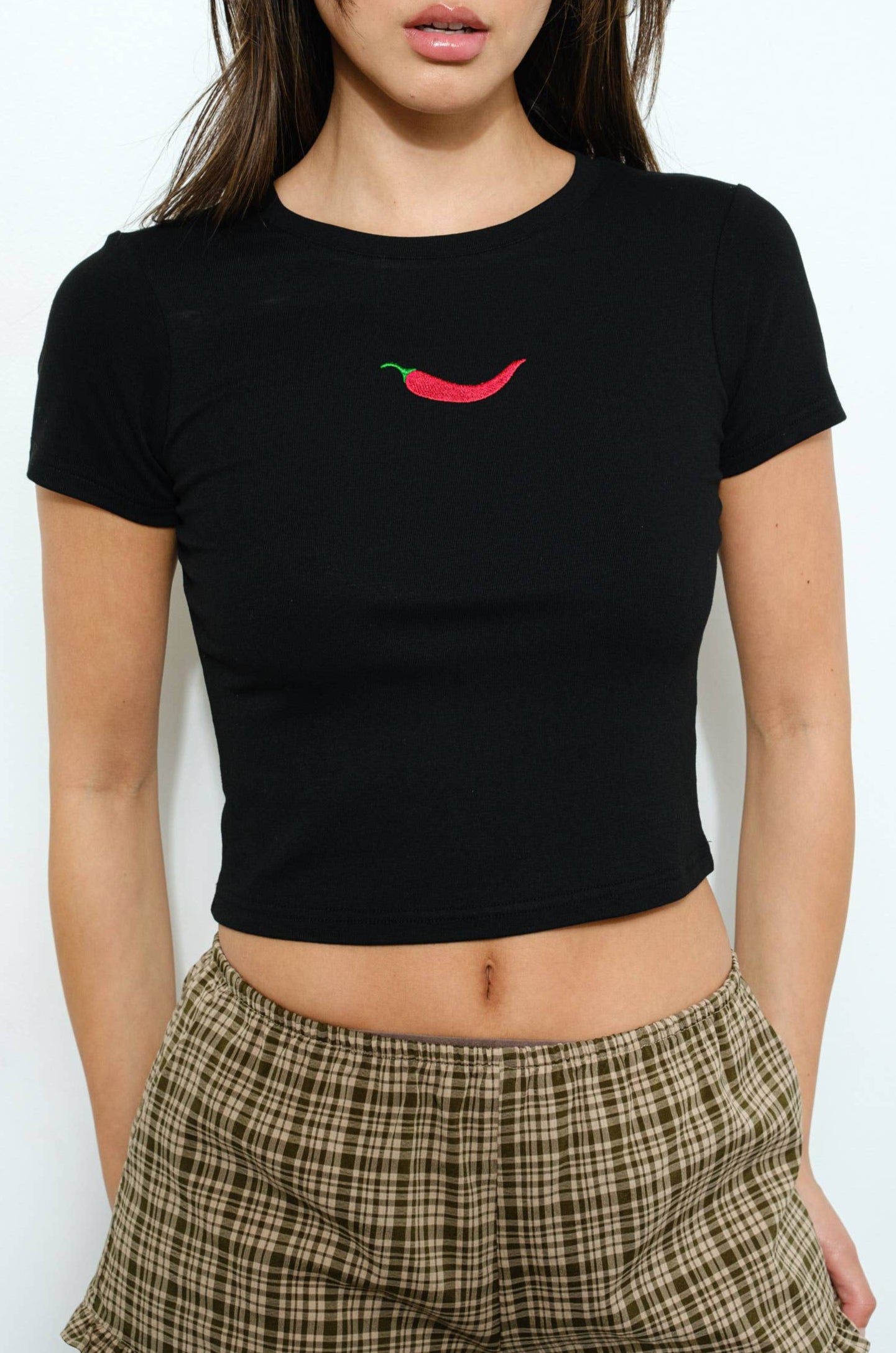 chili tee - black
