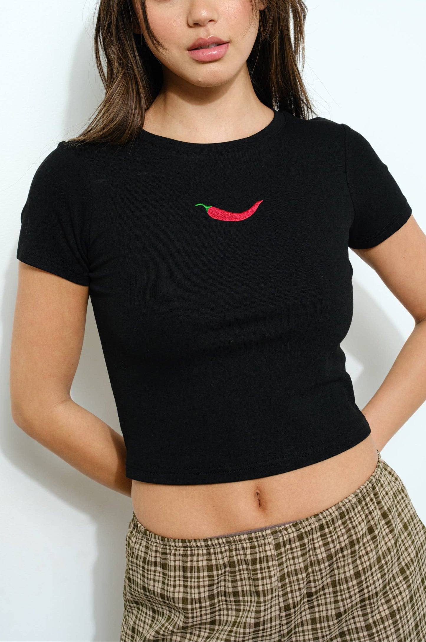 chili tee - black