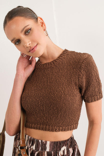 bobbi sweater - brown