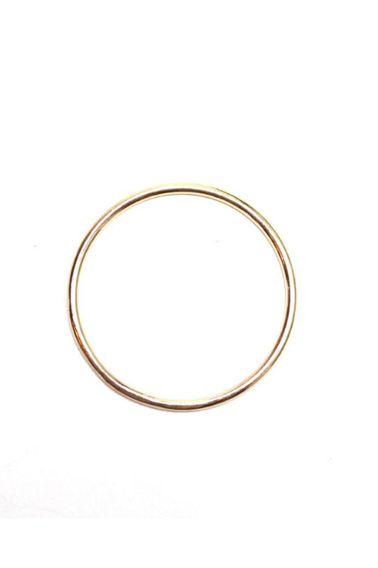 stackable ring - plain gold