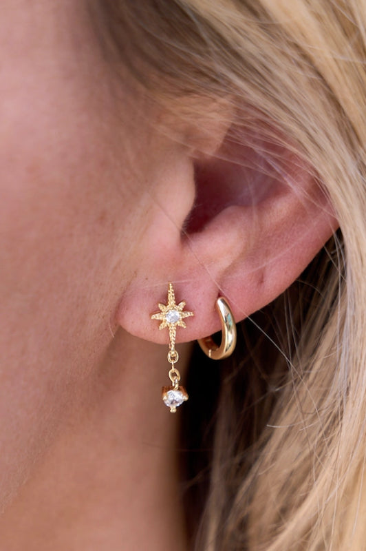starstruck crystal dangle studs