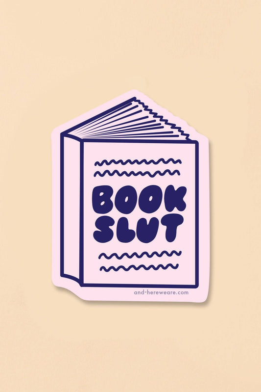 book slut sticker