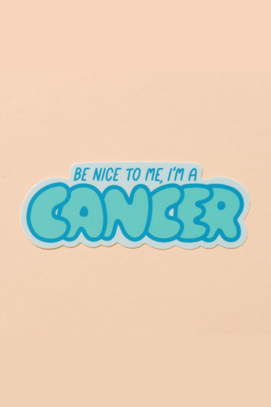 cancer sticker