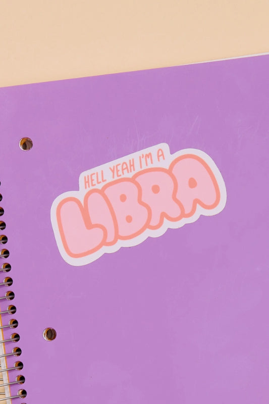 libra sticker