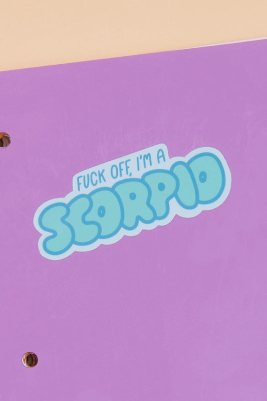 scorpio sticker