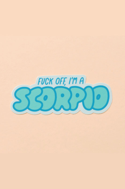 scorpio sticker