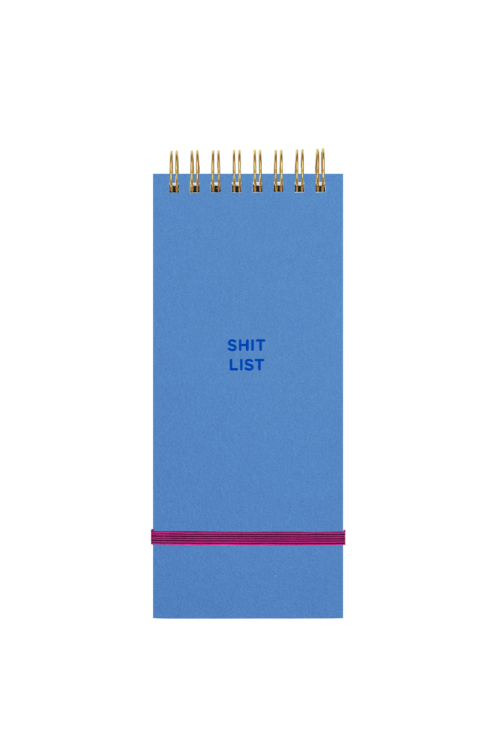 colorblock small taskpad - shit list