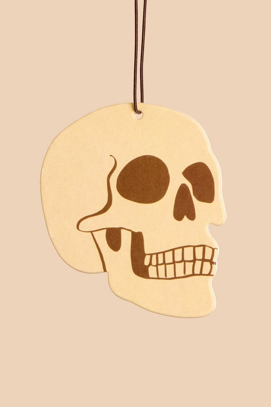 skull air freshener