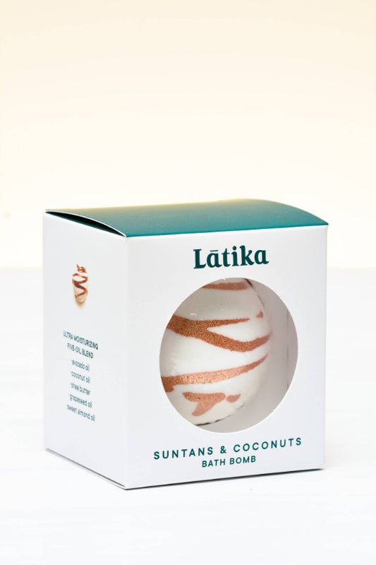 bath bomb - suntans & coconut