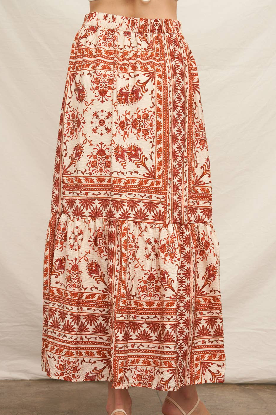 helena skirt - rust