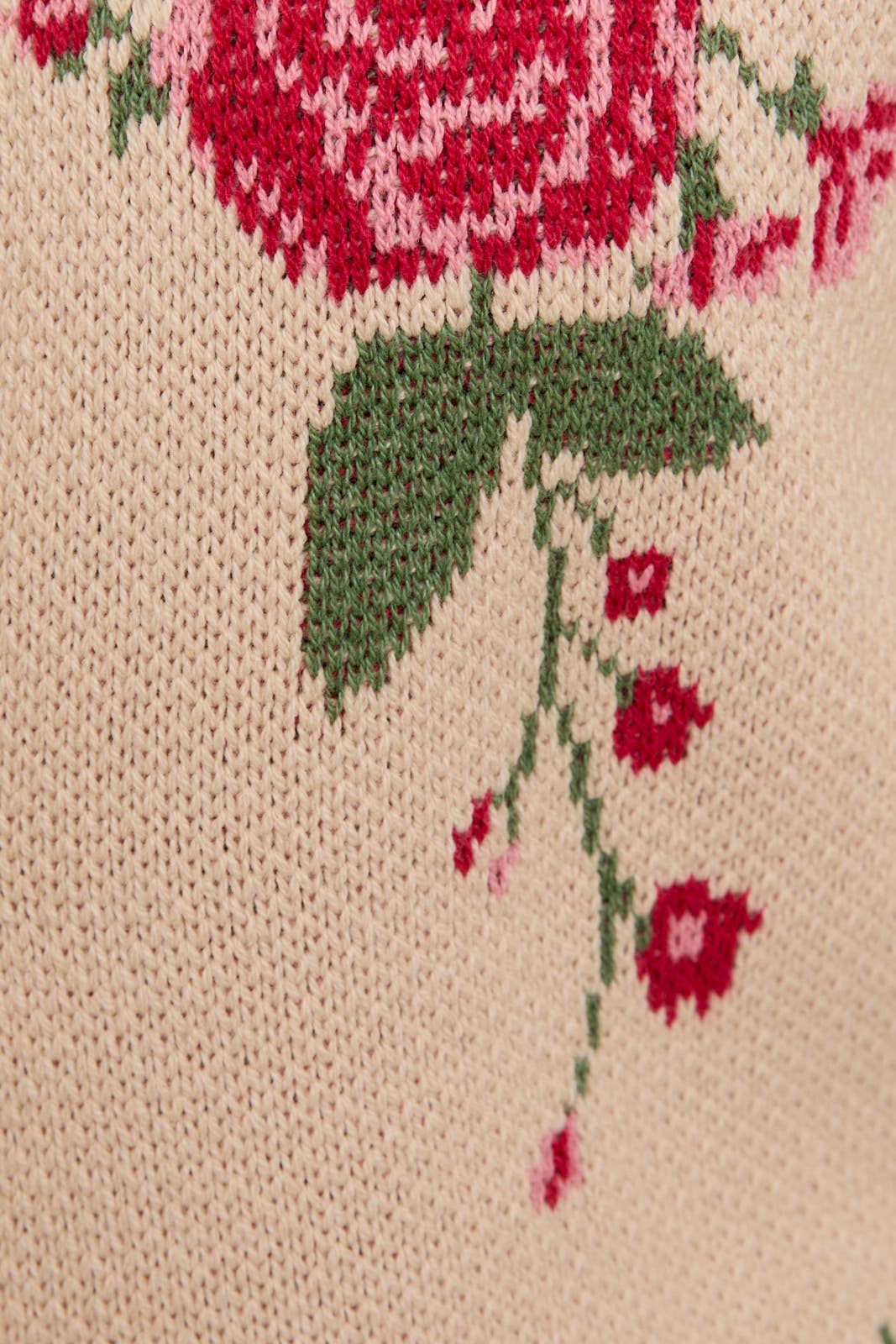rose vest - beige