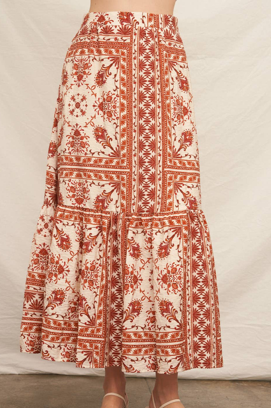 helena skirt - rust
