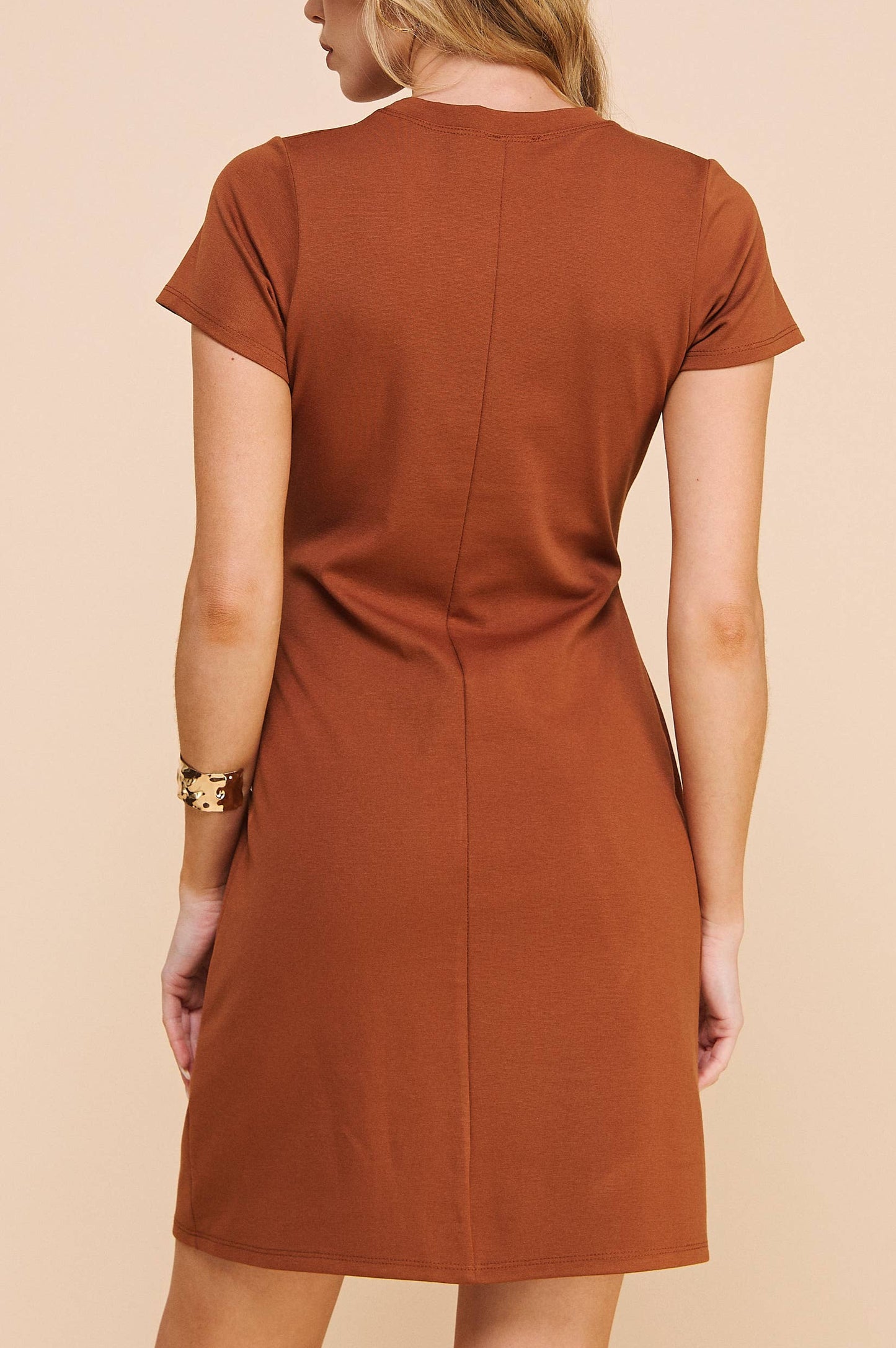 renee dress - mocha