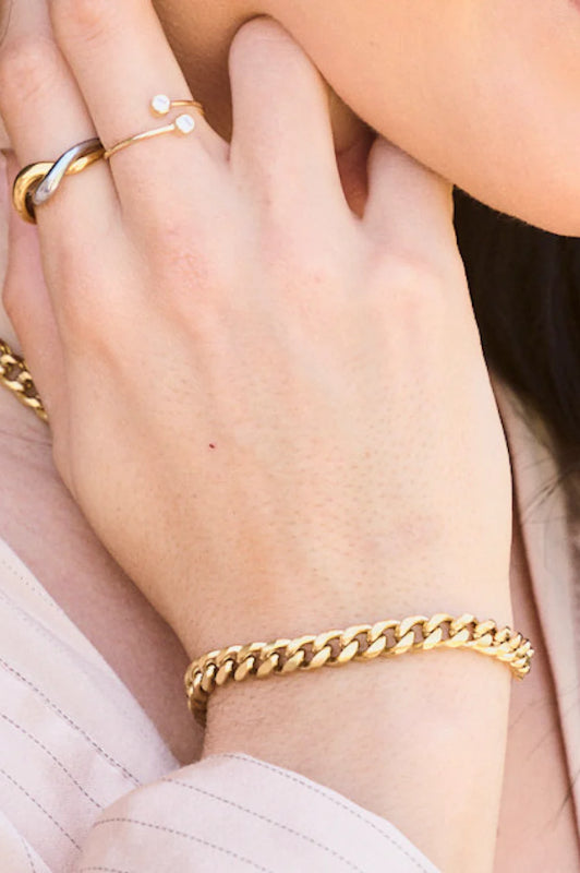 charlie bracelet - gold