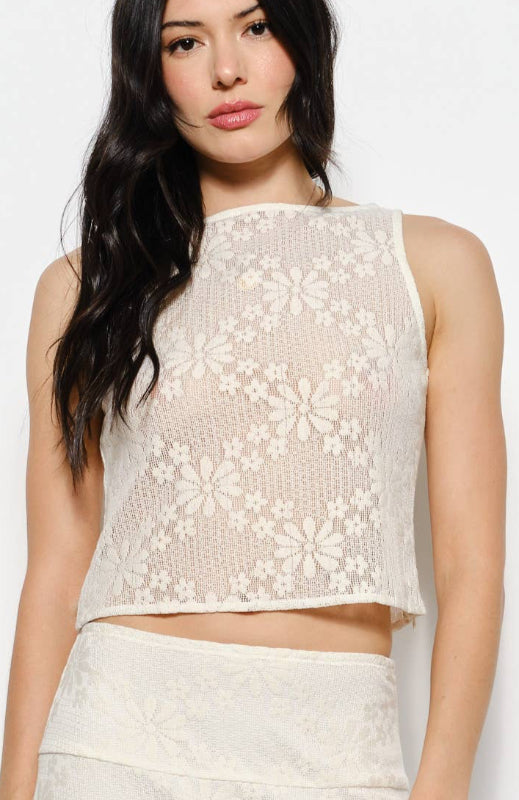danielle tank - cream
