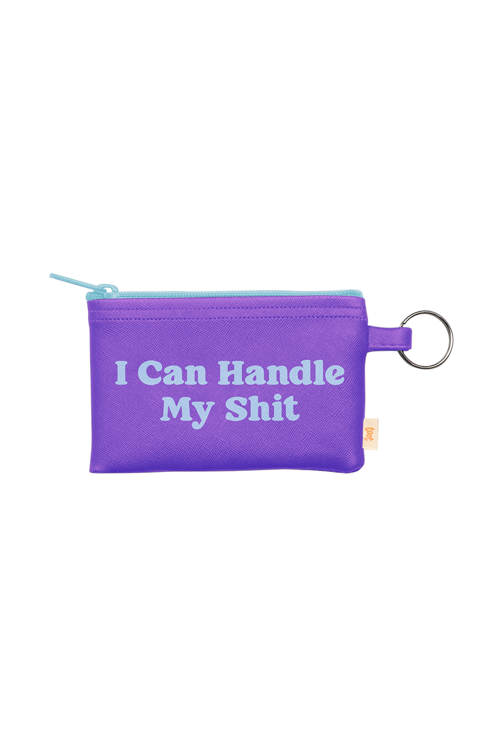 colorblock penny key ring