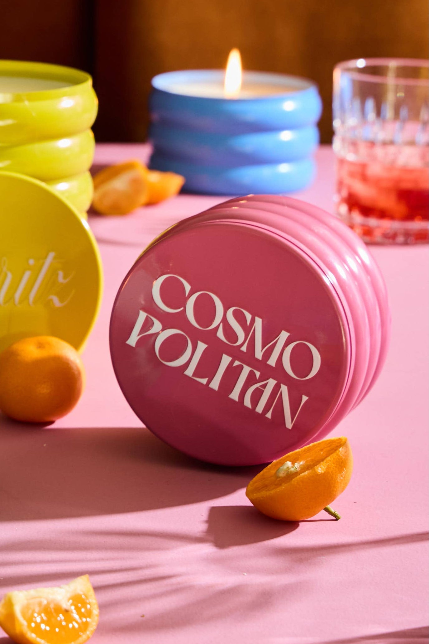 cosmopolitan tin candle - 13 oz