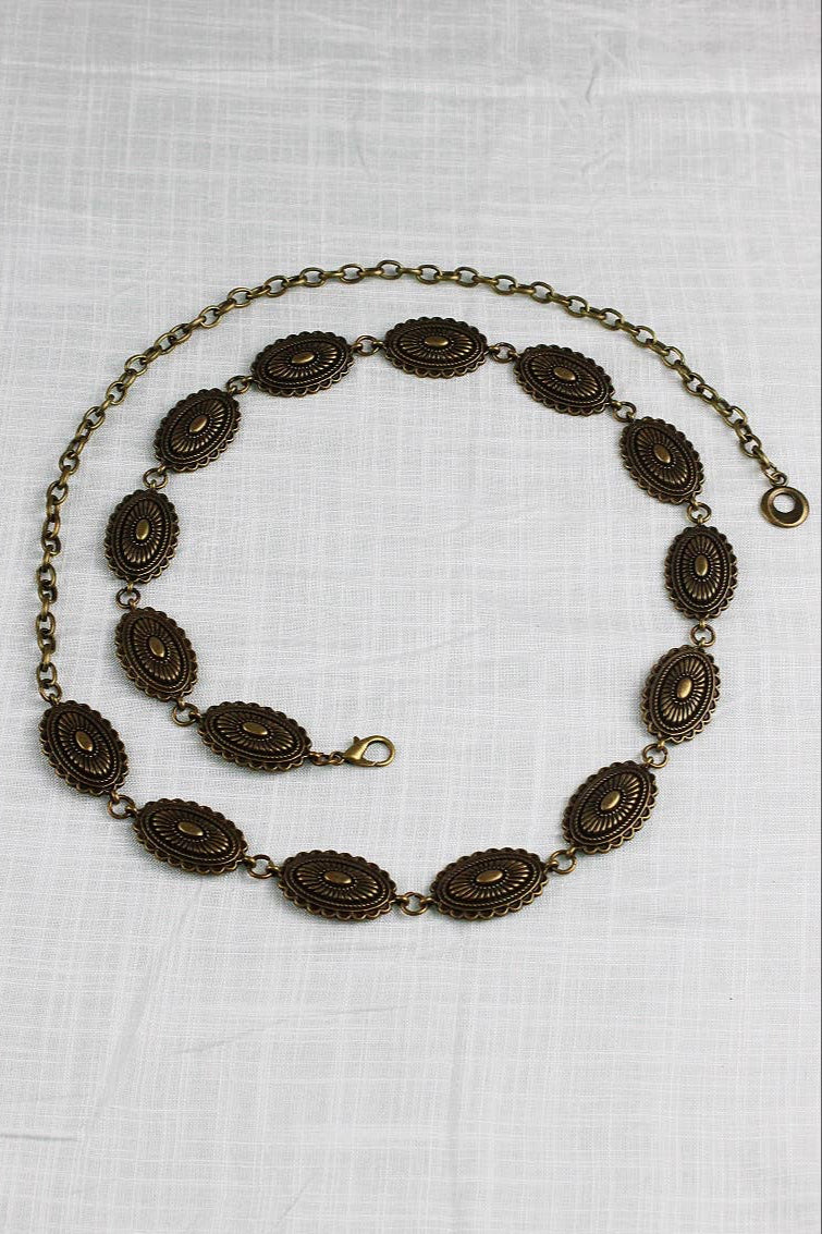 montana chain belt - bronze