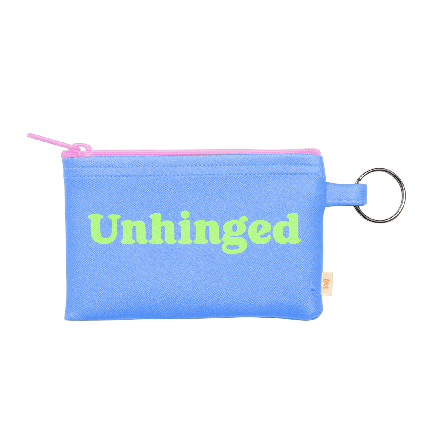 colorblock penny key ring