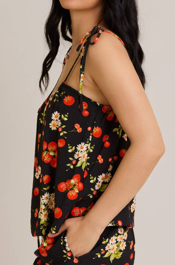 roma top - black