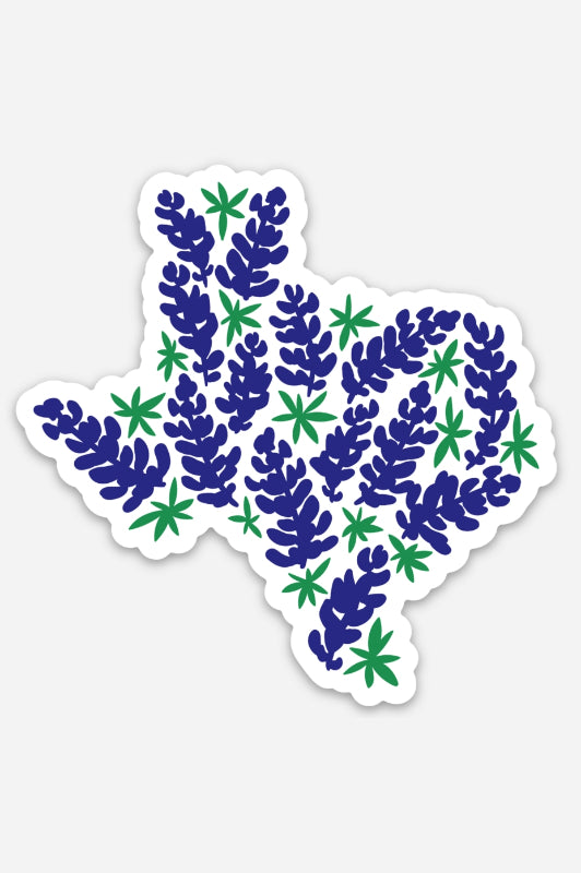 tx bluebonnets sticker