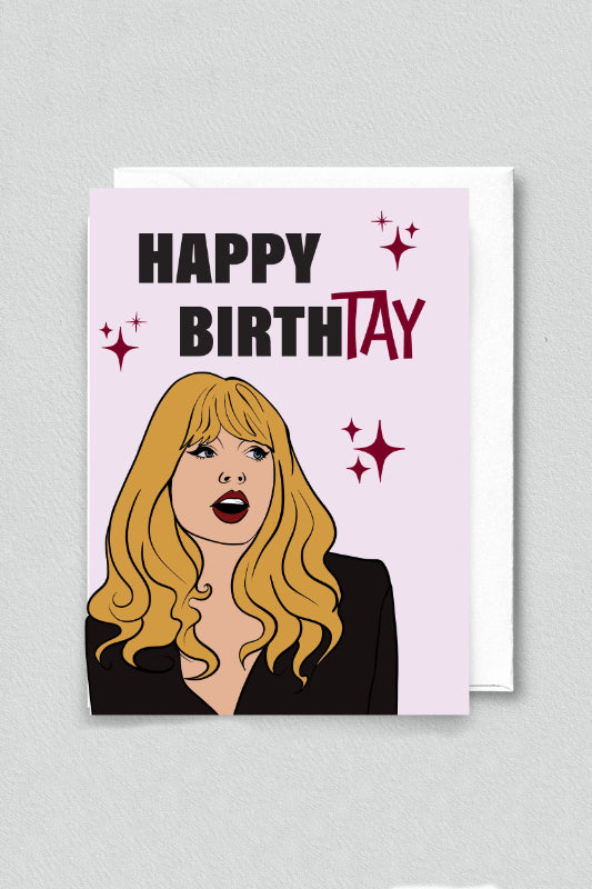 happy birthTAY card
