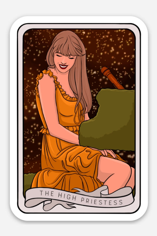 the high priestess sticker