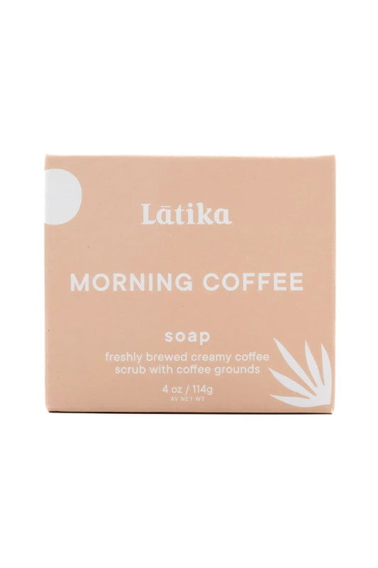 natural bar soap - morning coffee