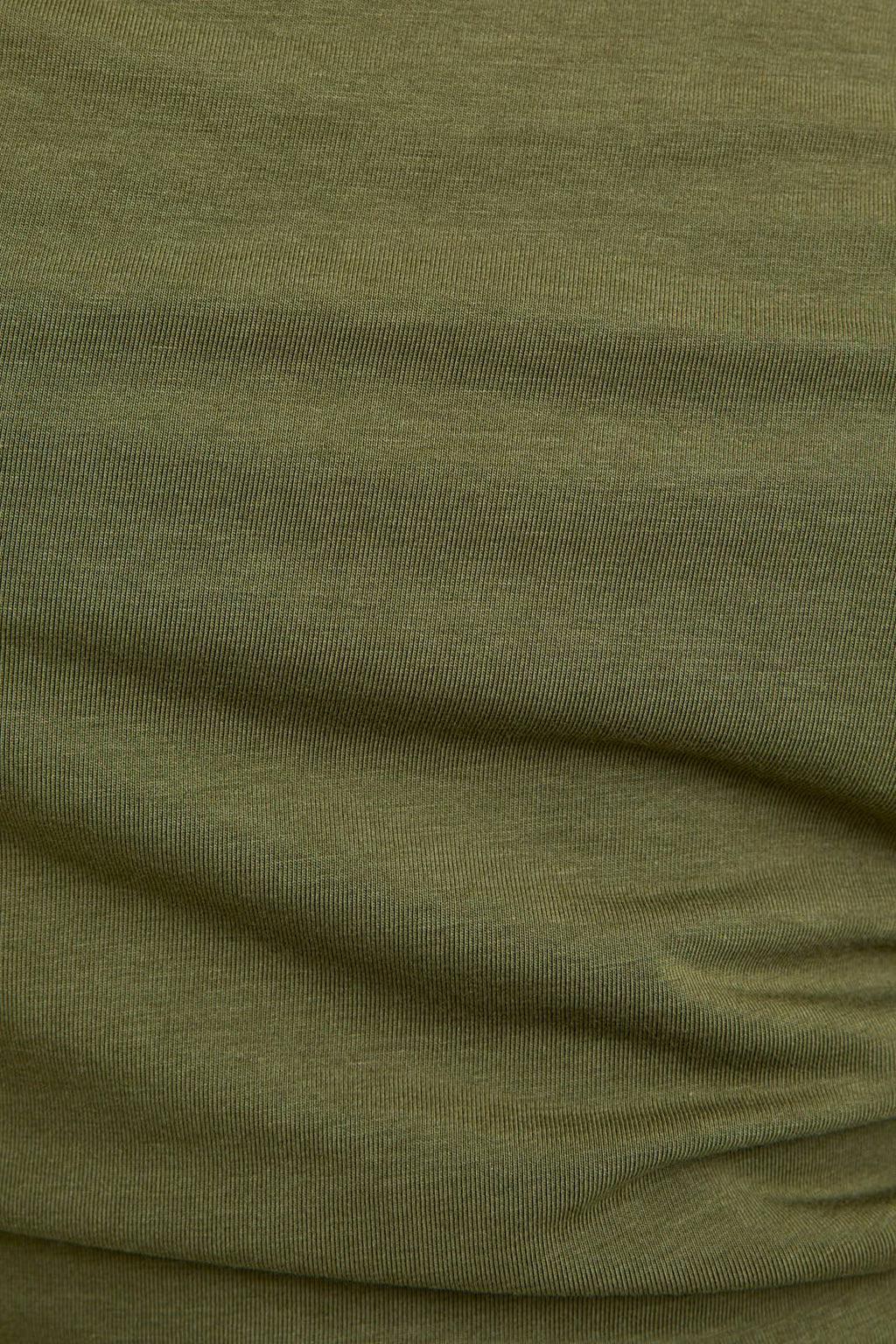 zara top - dark olive