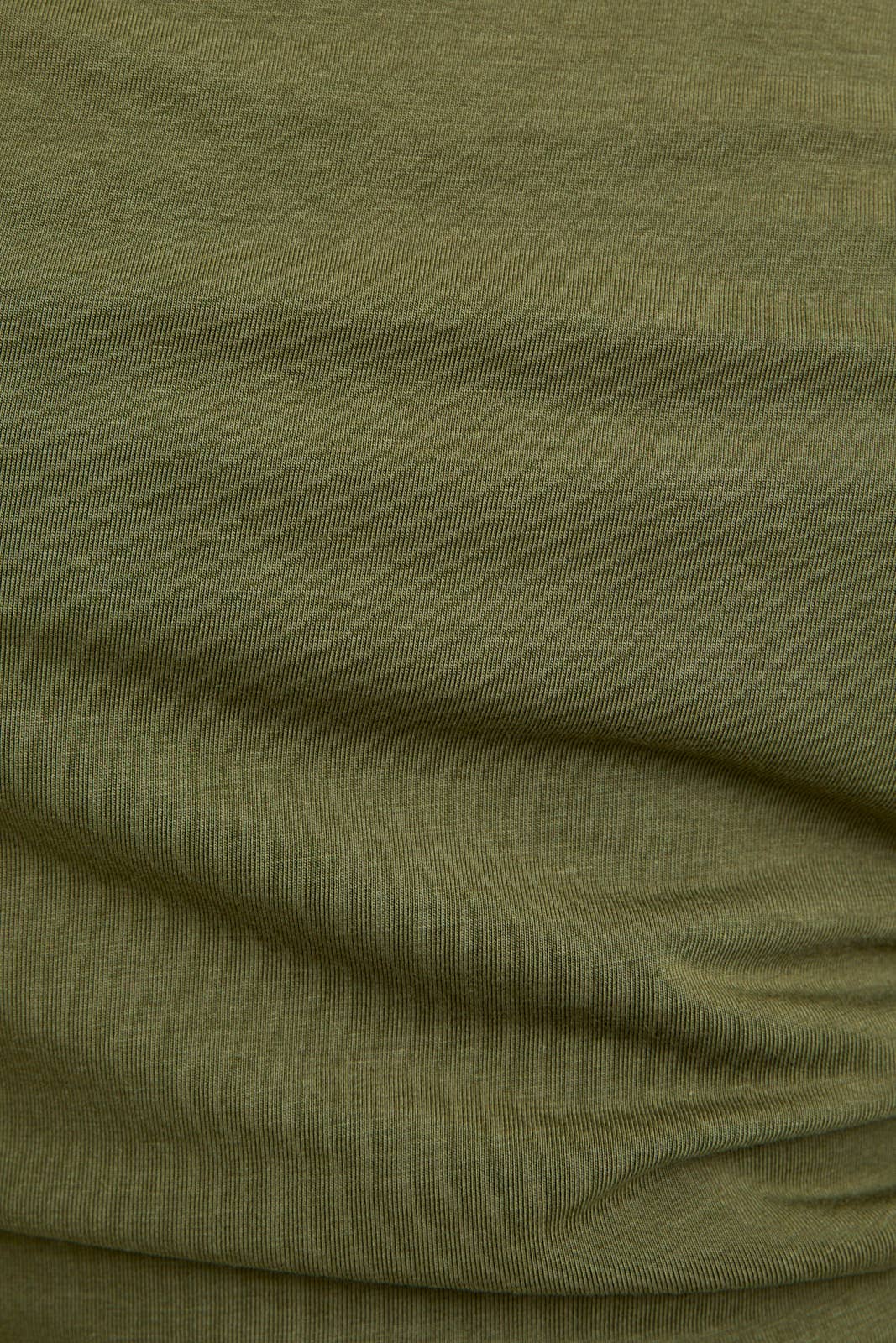 zara top - dark olive
