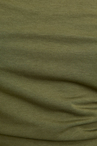 zara top - dark olive