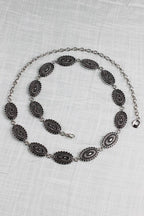montana chain belt- antique silver
