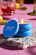 french 75 tin candle - 3.5 oz
