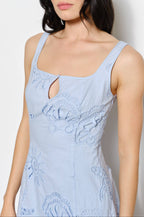 lily mini dress - light blue (FINAL SALE)