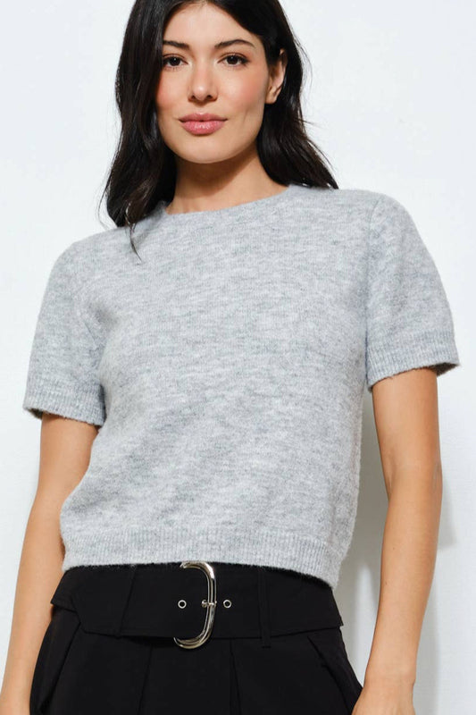 adri sweater - heather grey