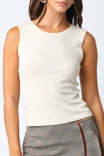 marilyn tank top - ecru