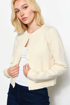 devyn cardigan - ivory