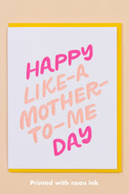 like a mother - mother's day card