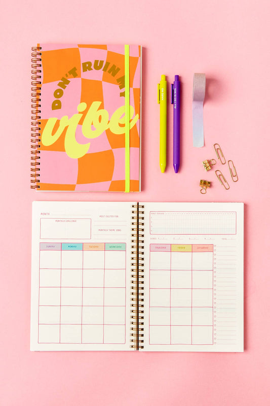 goal getter lite planner - don't ruin my vibe