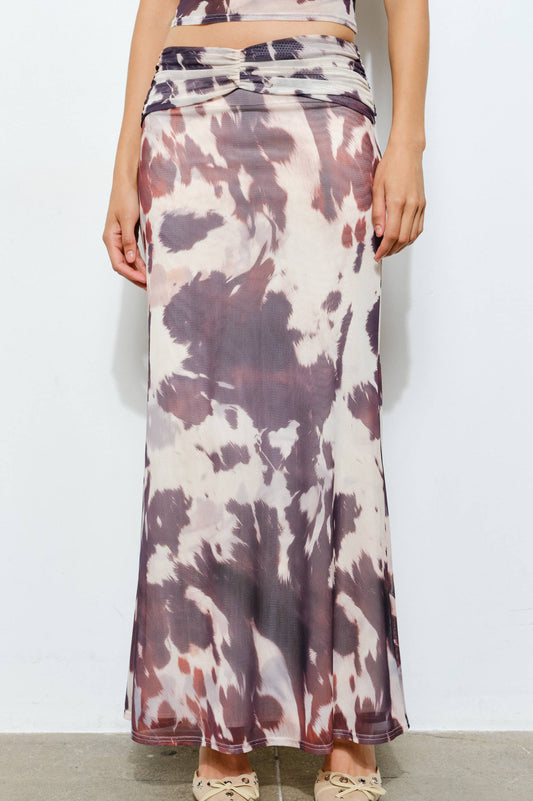 tulsa skirt - brown