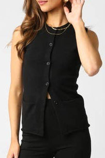 mila top - black