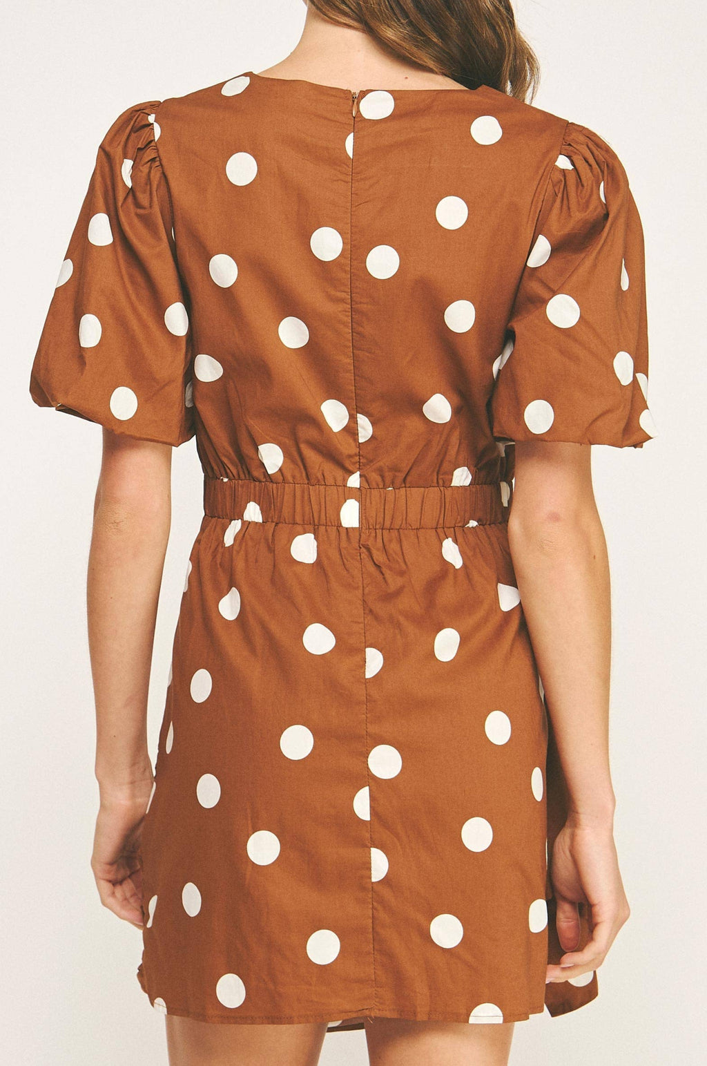 parlin dress - rust (FINAL SALE)