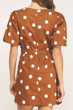 parlin dress - rust (FINAL SALE)