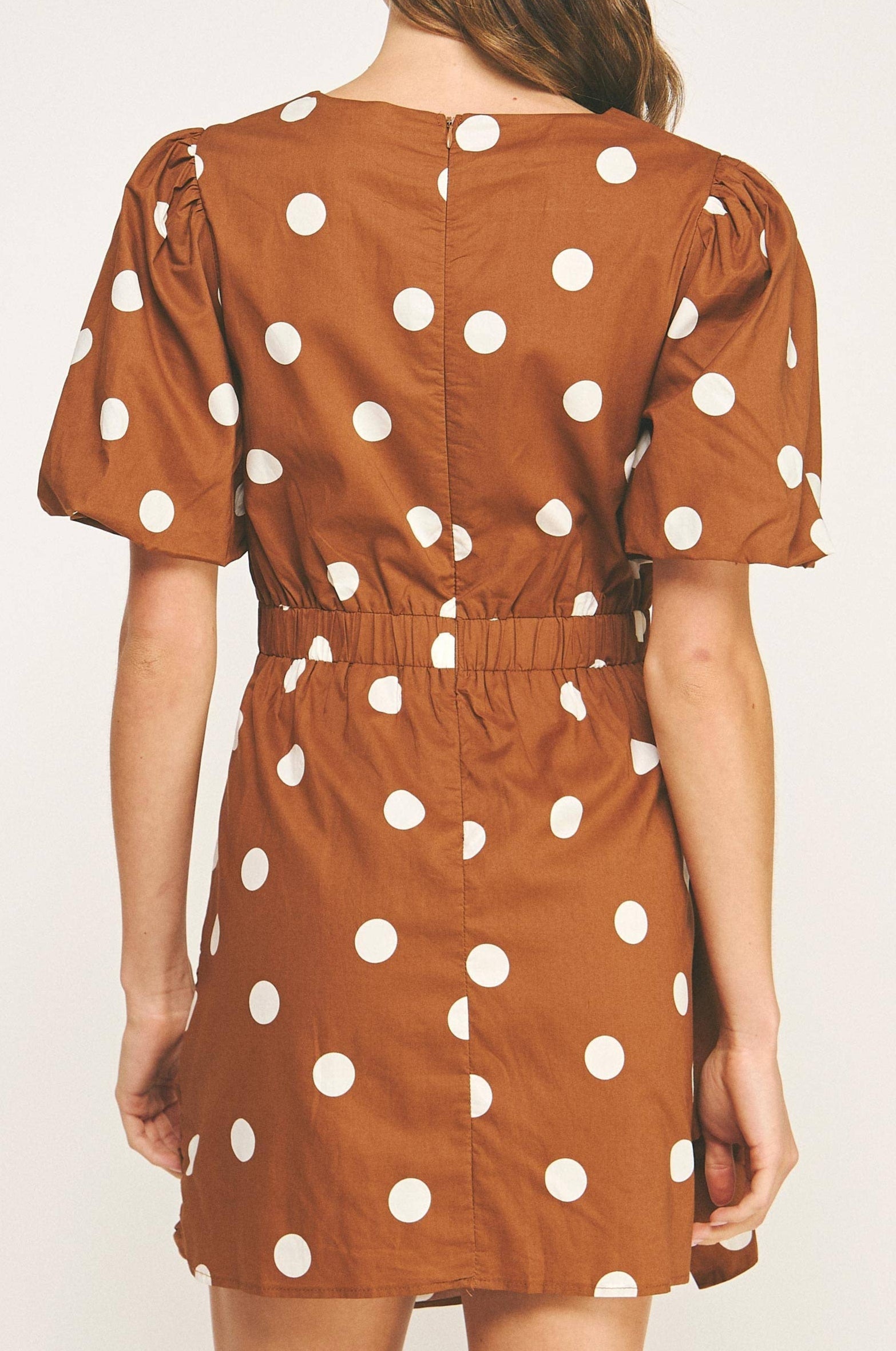 parlin dress - rust (FINAL SALE)